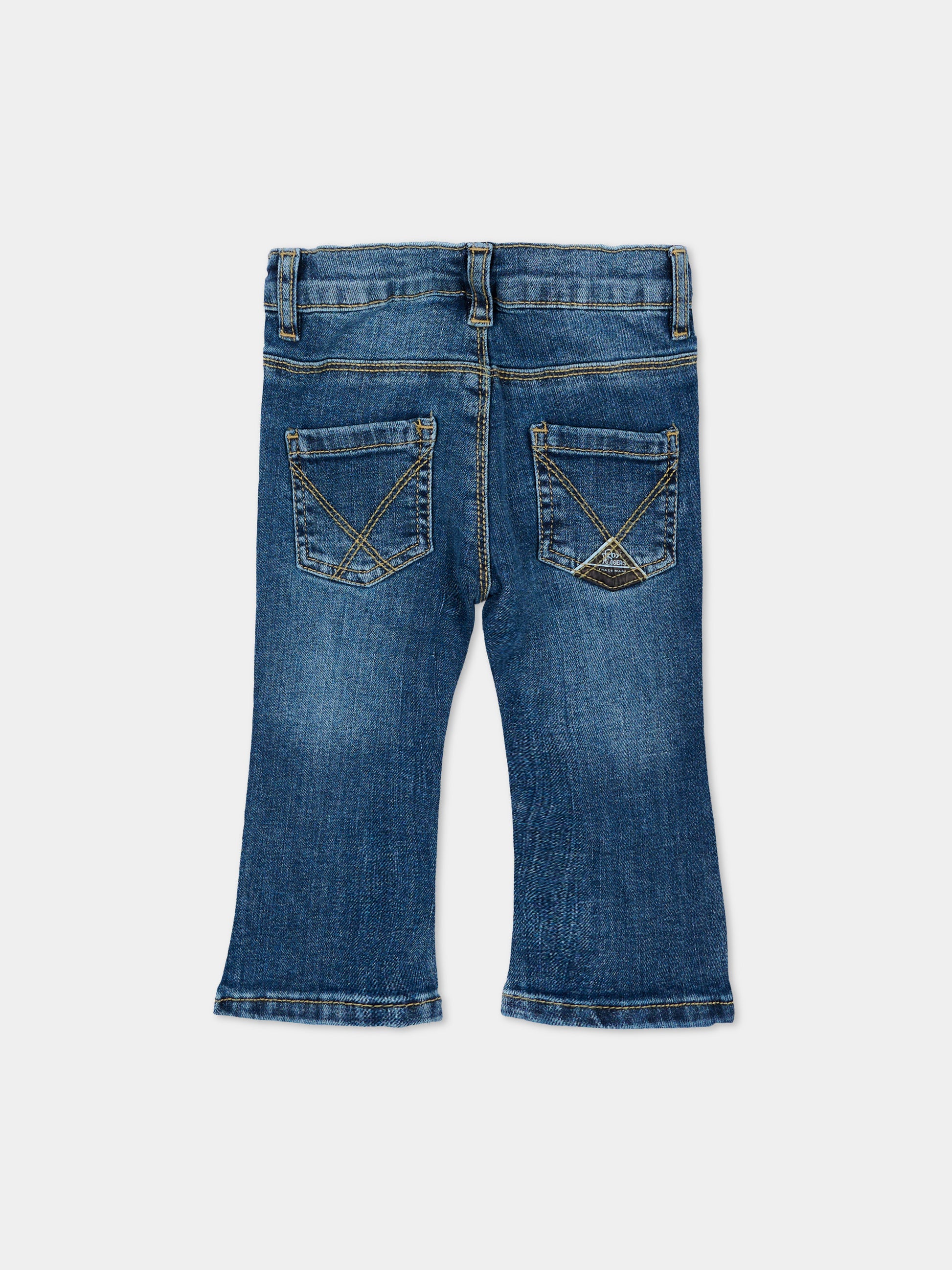 Jeans denim per neonata,Roy Roger's Kids,RG196 0 7028