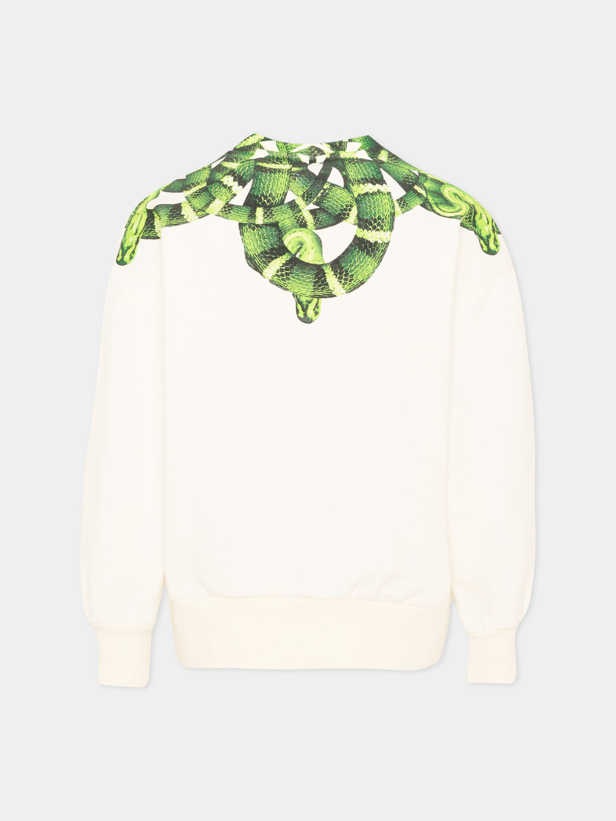 Felpa avorio per bambino con serpente,County Of Milan Kids,S6CMJBSW012 412