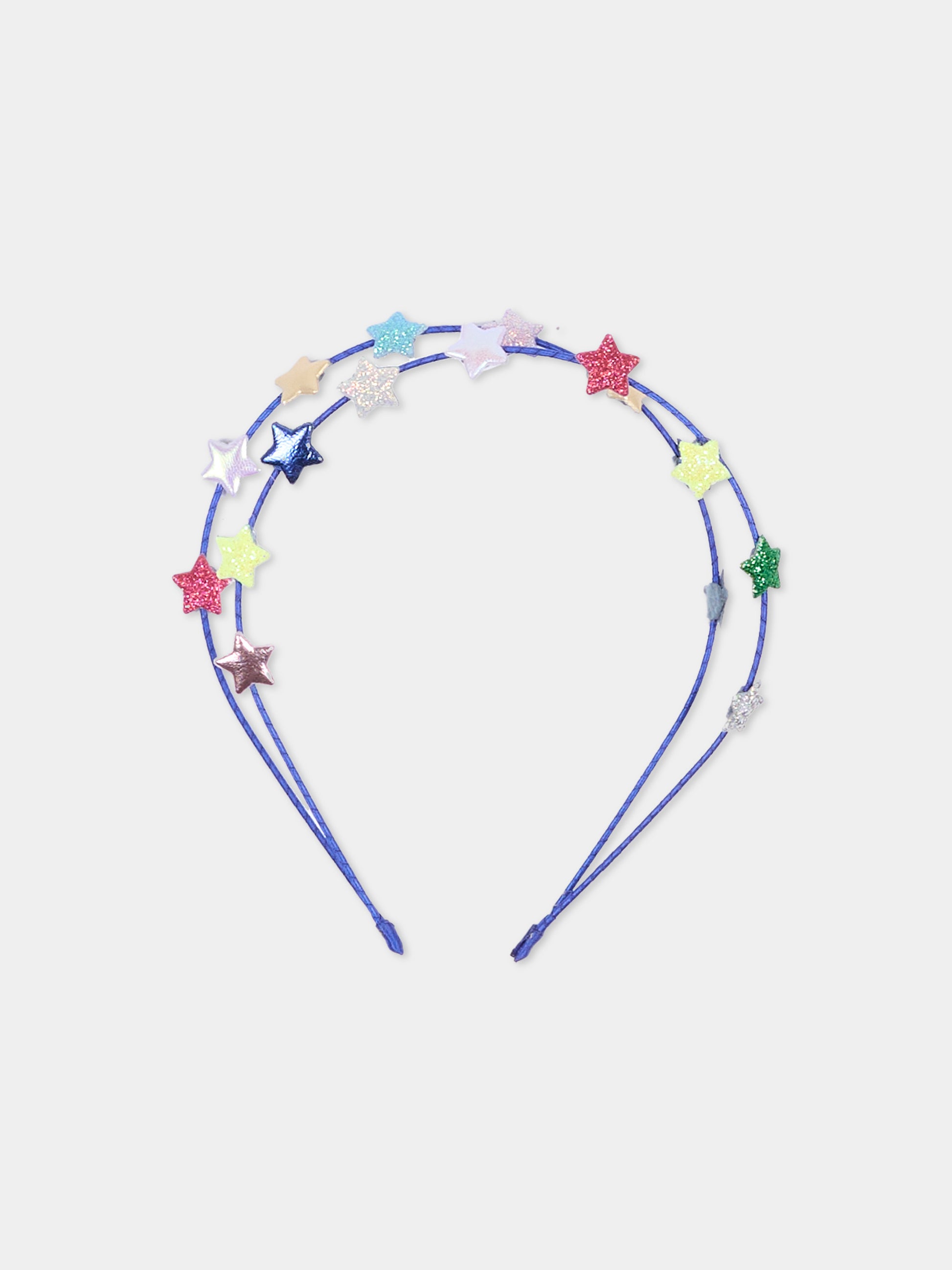 Cerchietto multicolor per bambina con stelle,Mimi & Lula,192041 10