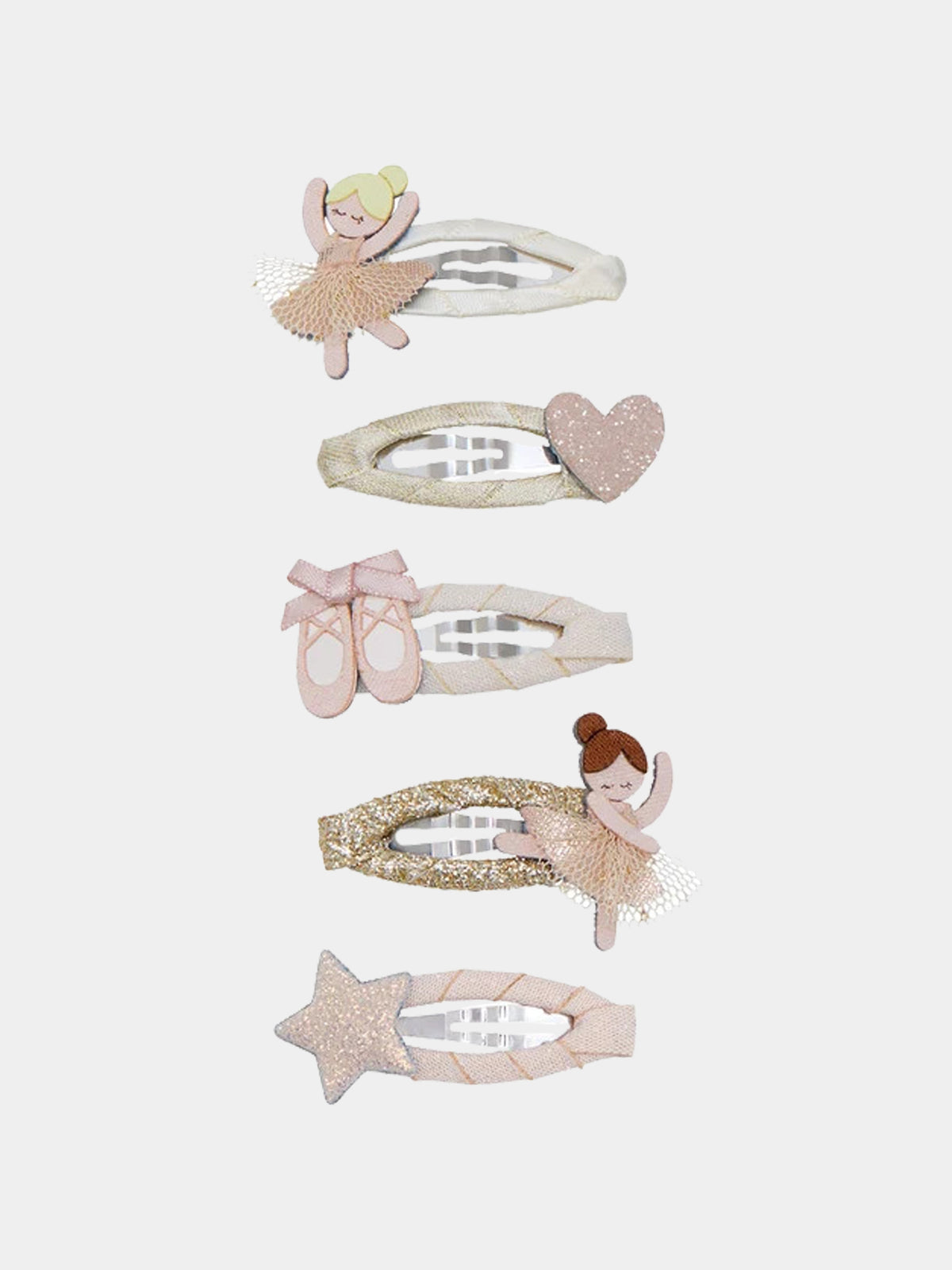 Ensemble de barrettes multicolores pour fille