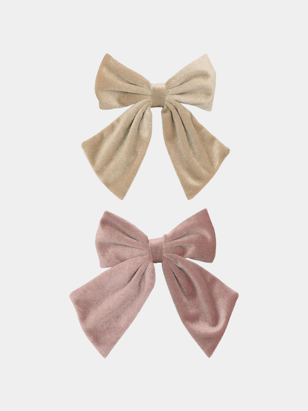 Set de barrettes multicolores pour fille avec nœud