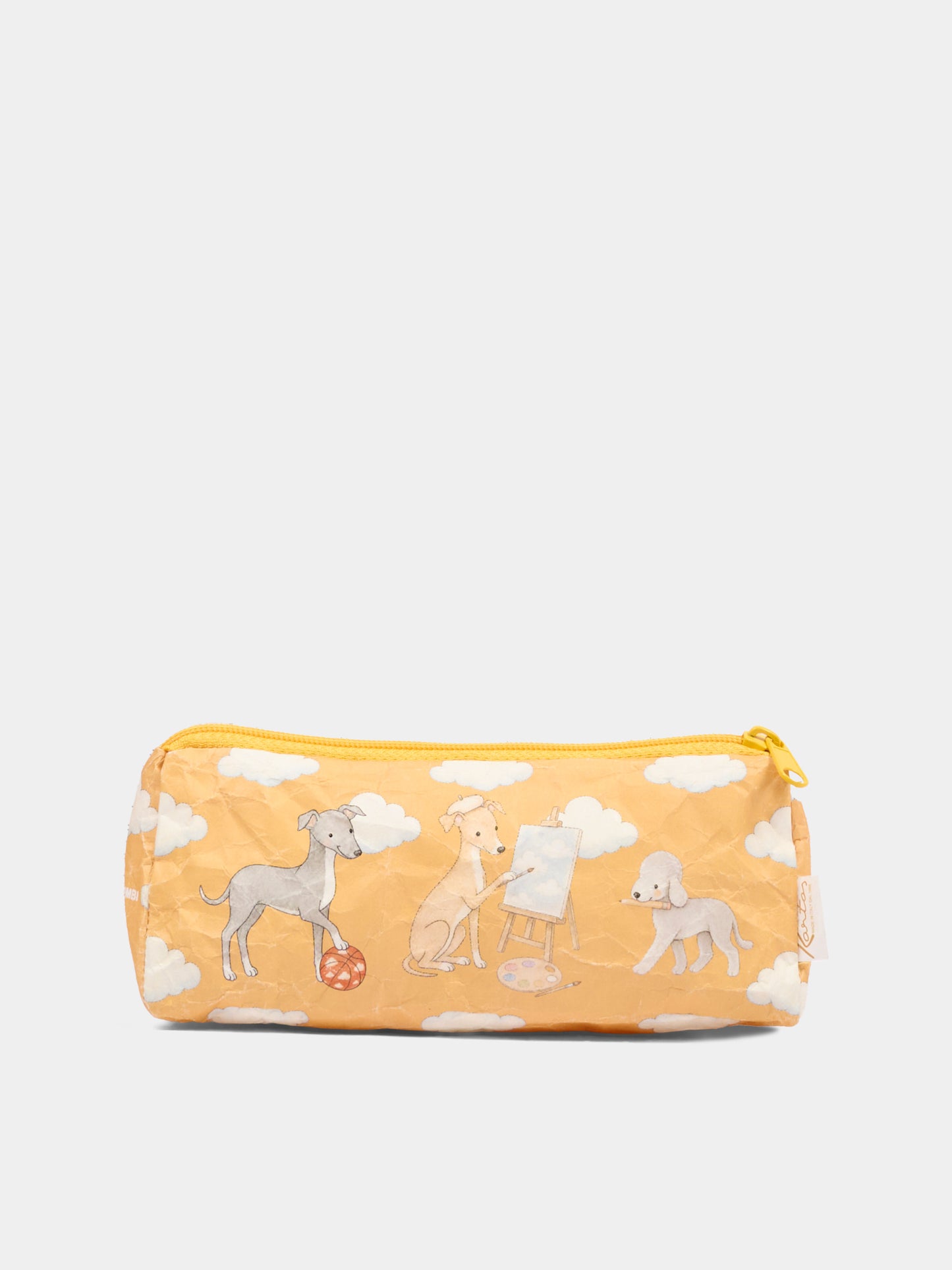 Astucci giallo per bambini con cani,Kartos,CB01404600