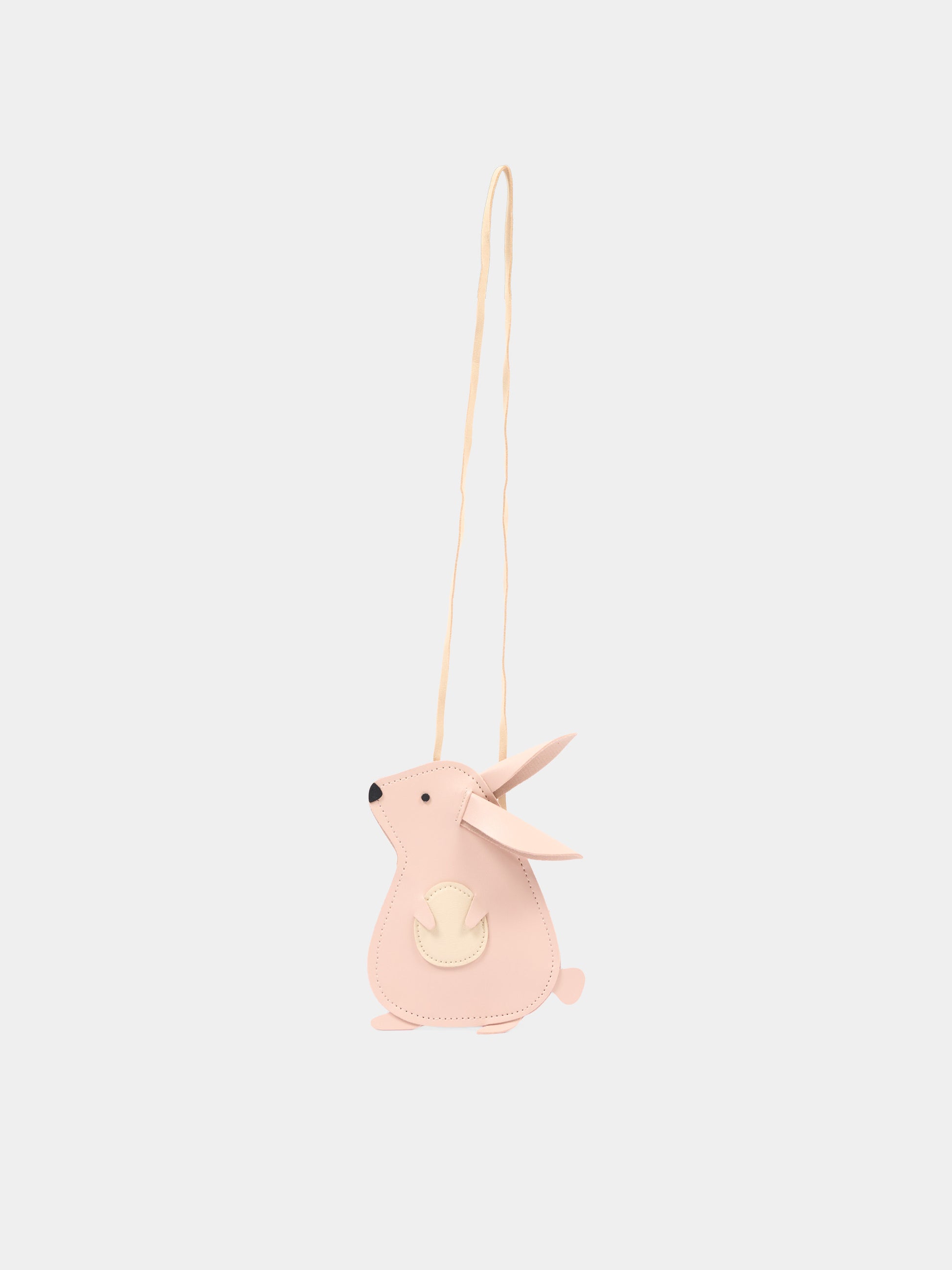 Borsa beige per bambina a forma di coniglio,Inaiê ,MTCL ESQ BEG