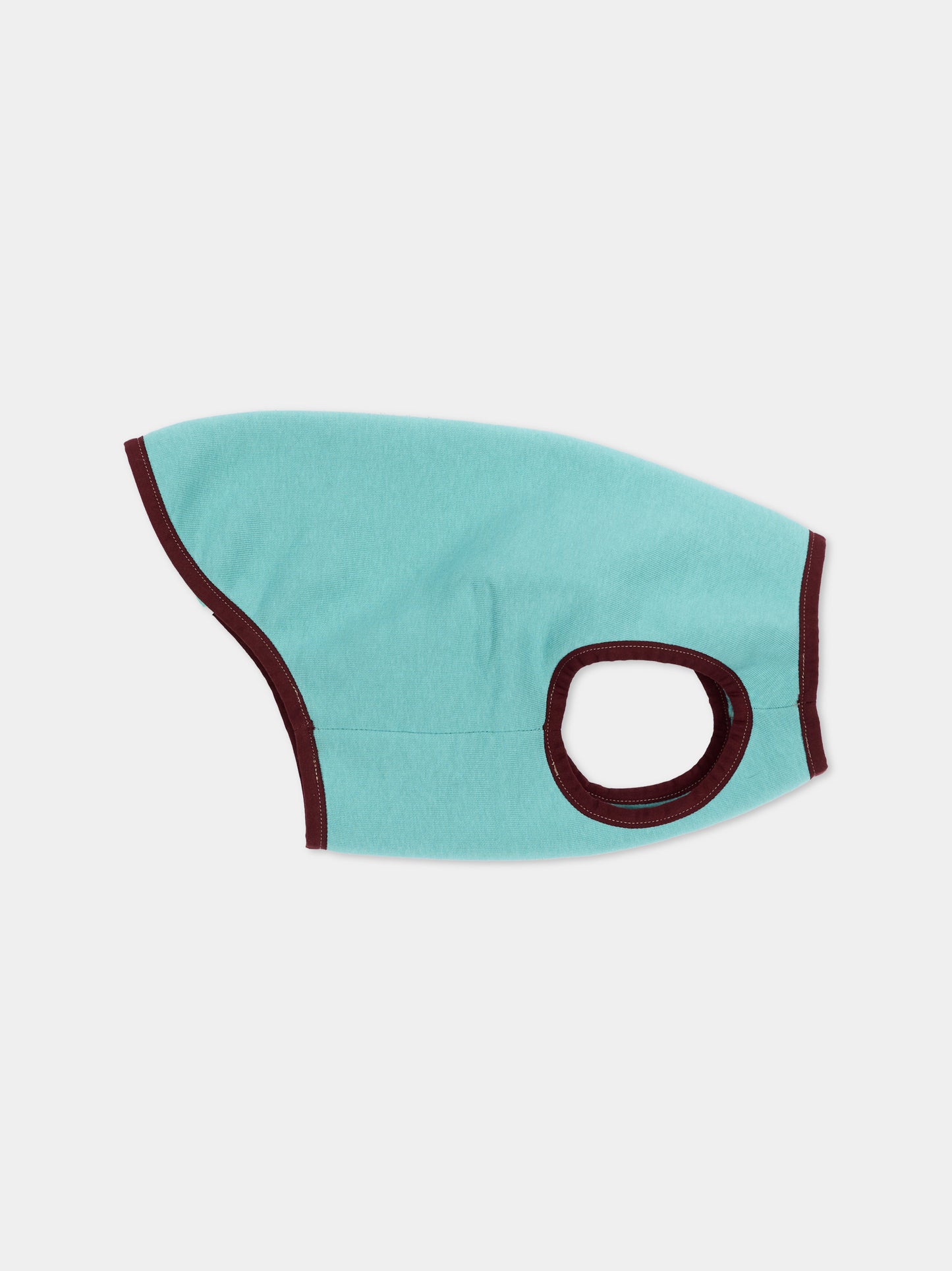 Tutina Ludovica verde per cani con patch