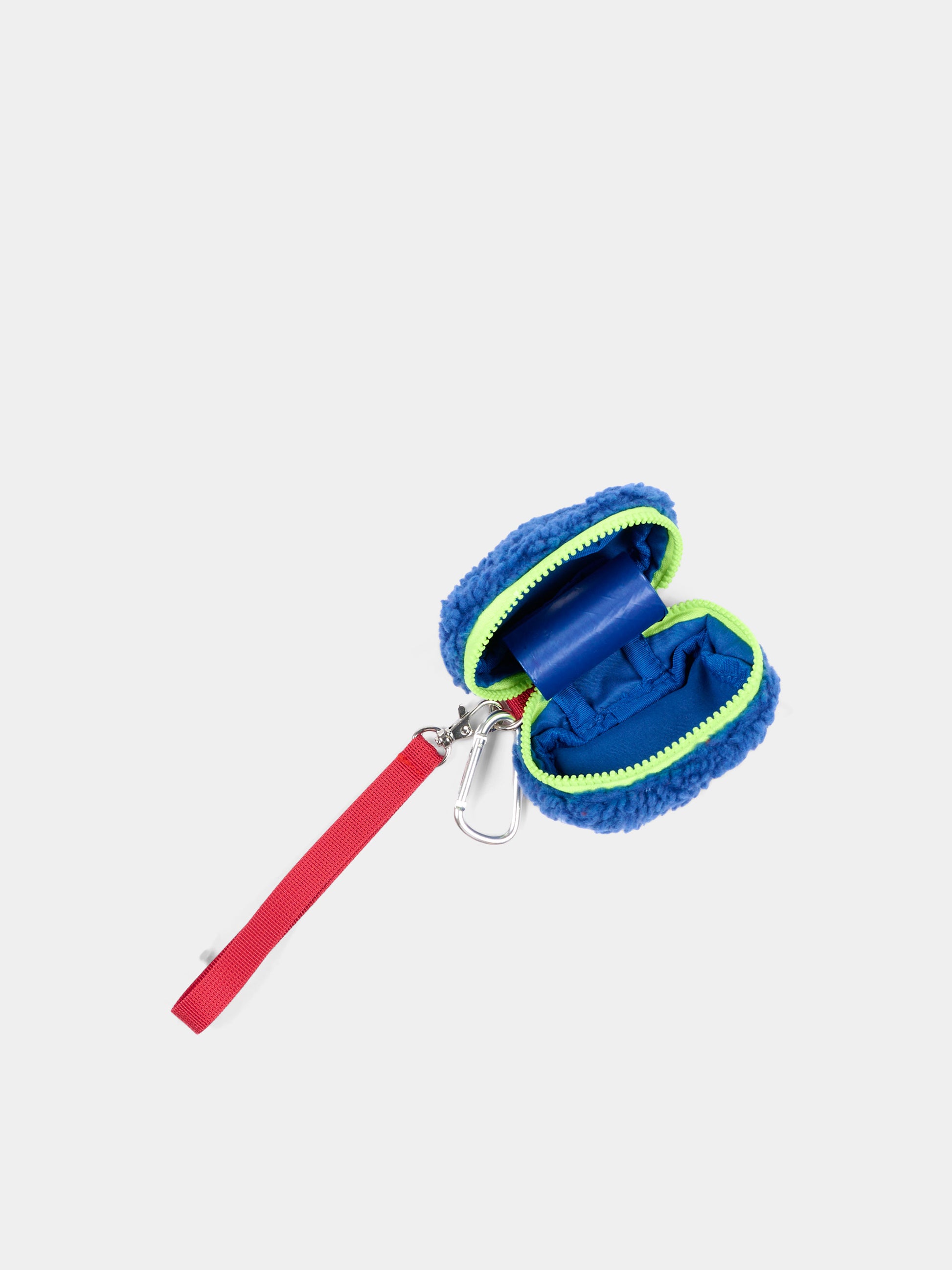 Porta sacchetti blu con zip per cani,Jampy,ACC BAG PM BLU