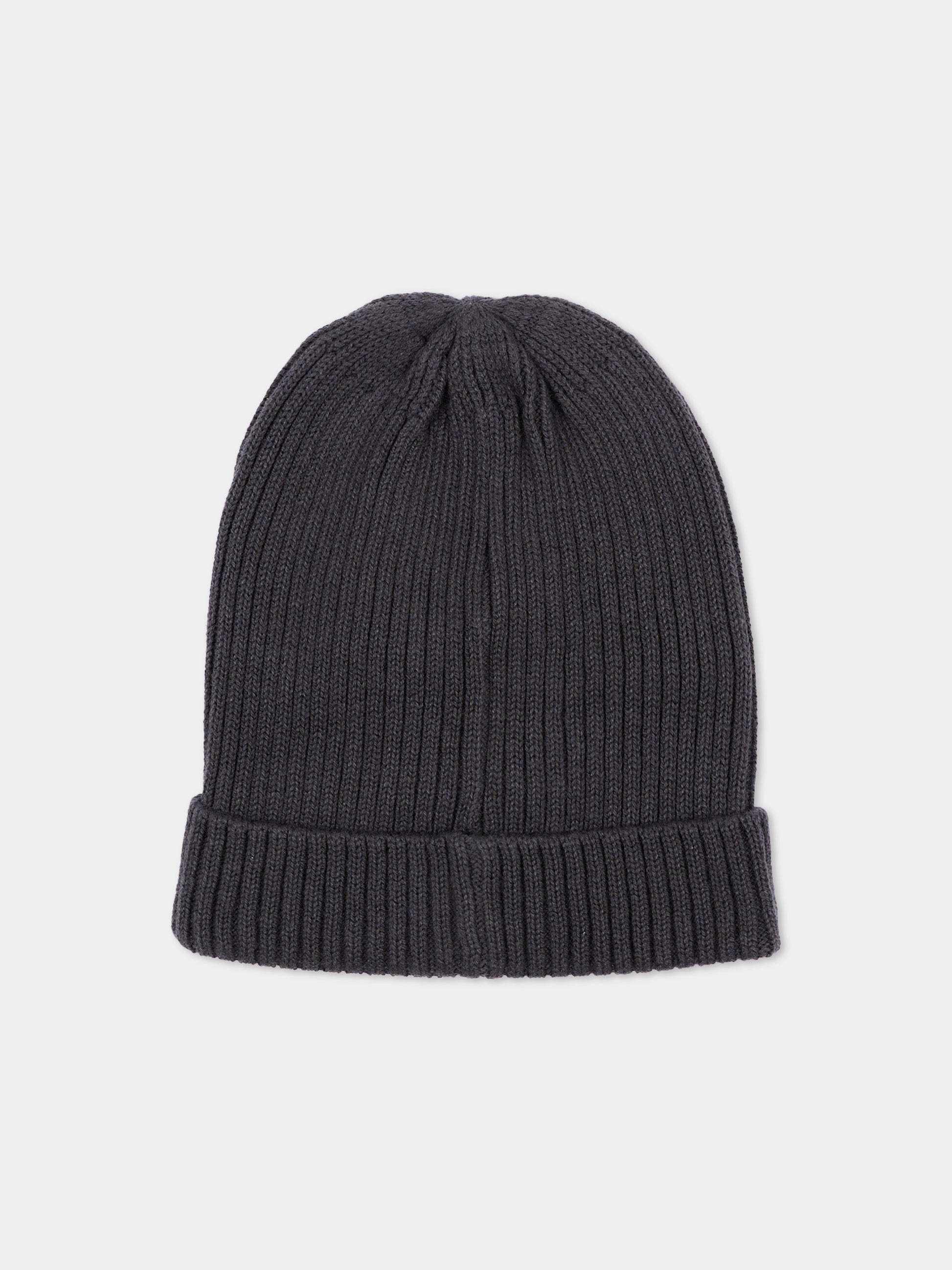 Cappello nero per bambino con logo,Roy Roger's Kids,R F122 00 0566