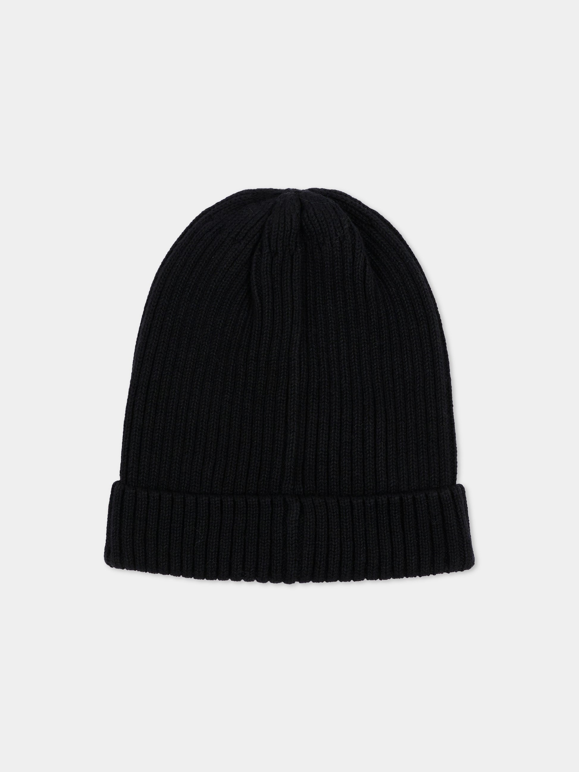 Cappello nero per bambino con logo,Roy Roger's Kids,R F122 00 0658