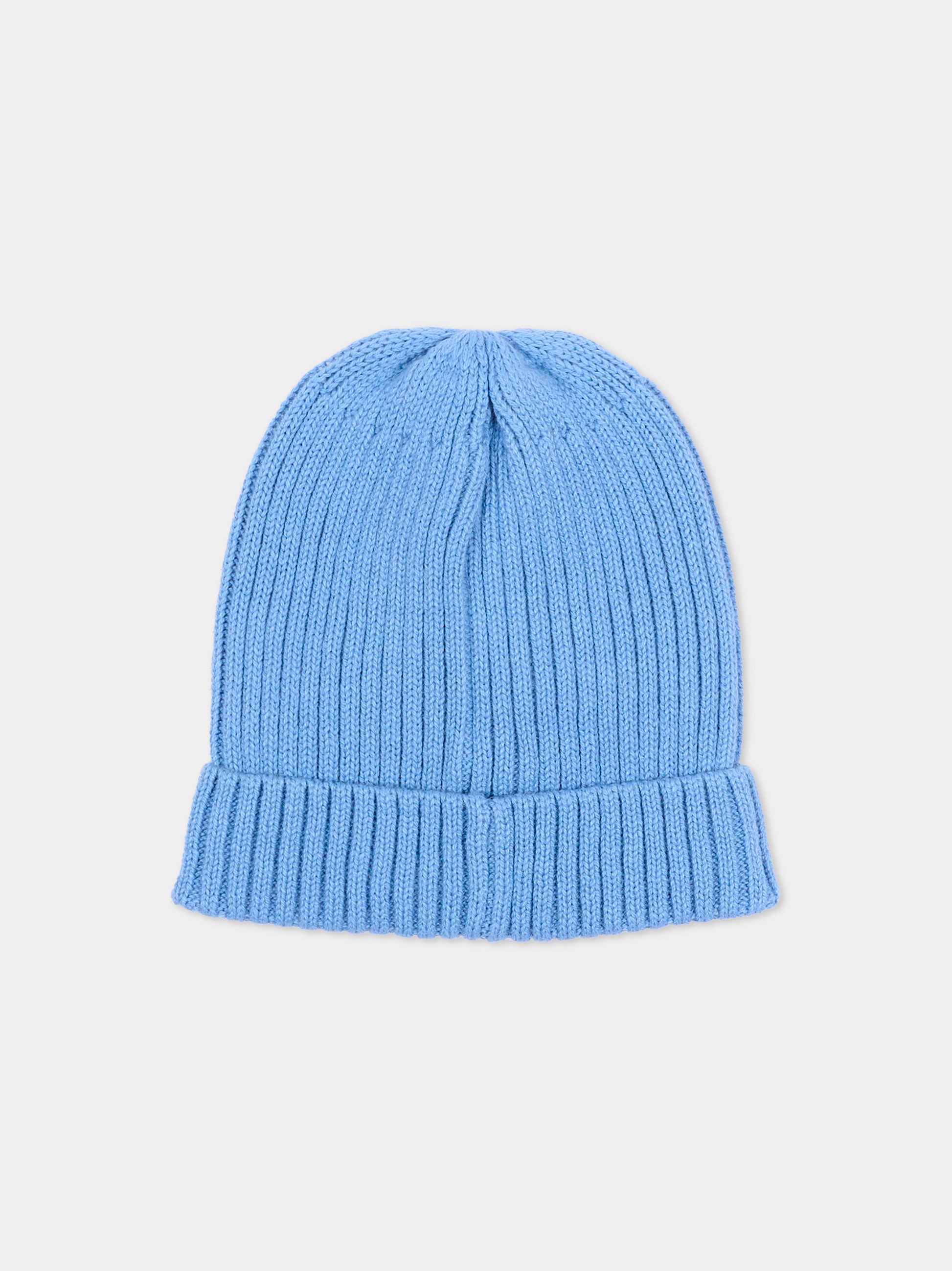 Cappello azzurro per bambino con logo,Roy Roger's Kids,R F122 00 3762