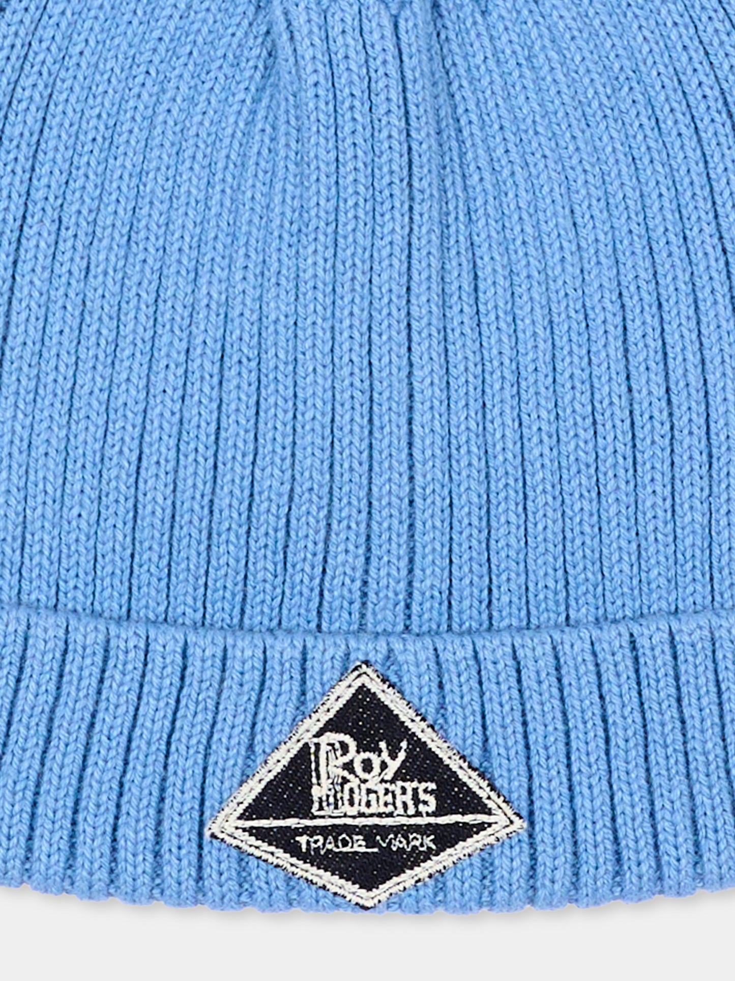 Cappello azzurro per bambino con logo,Roy Roger's Kids,R F122 00 3762