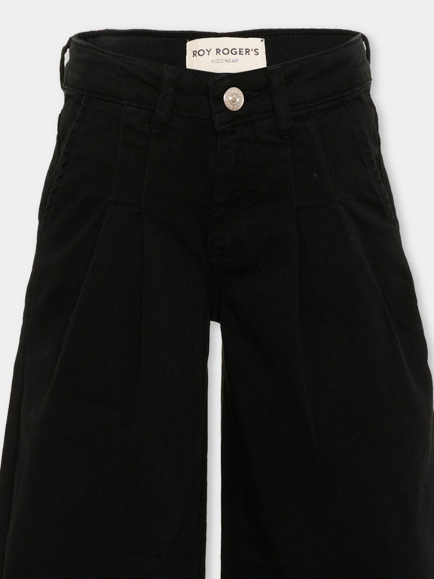 Pantalone nero per bambino,Roy Roger's Kids,R F183 00 0658