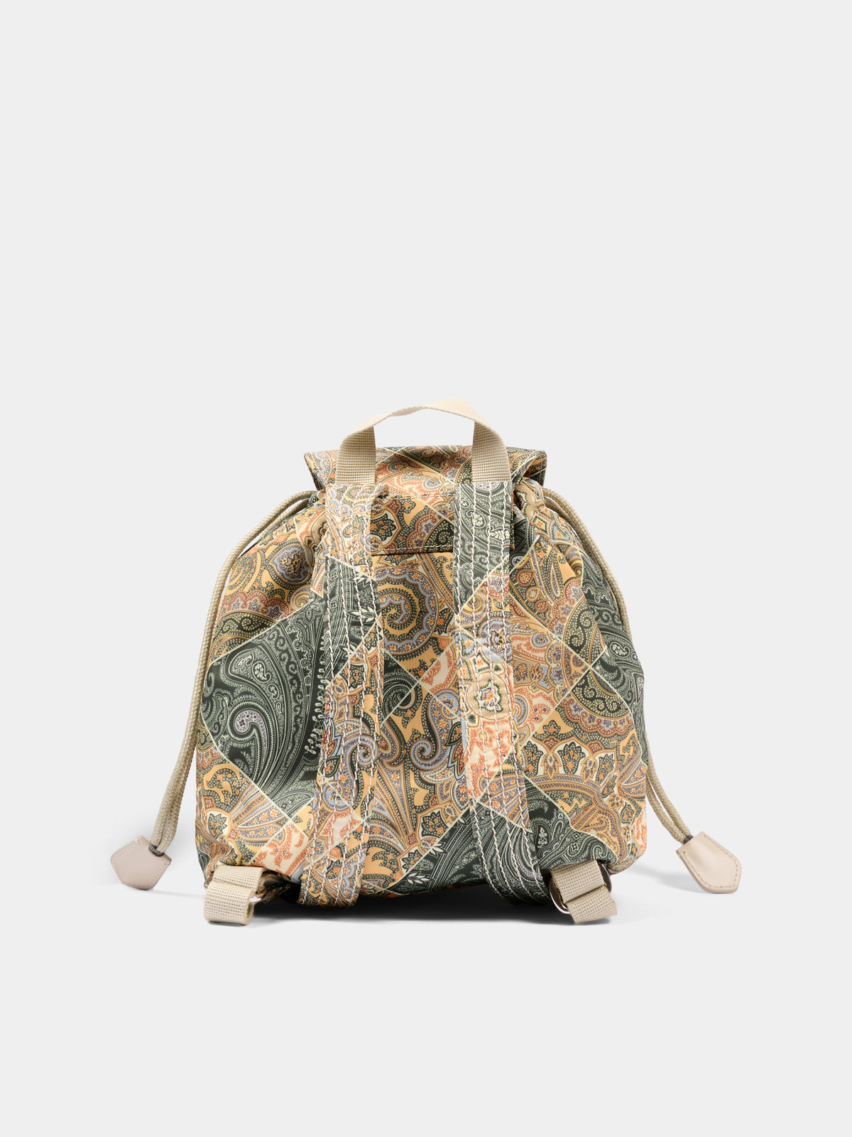 Zaino multicolor per bambini con stampa paisley,Etro,GV0Q28 N0322 707MC