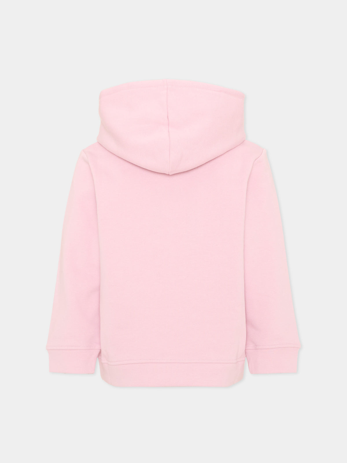 Felpa con cappuccio rosa per bambina con logo,Stella Mccartney Kids,TX4A90 Z3059 568