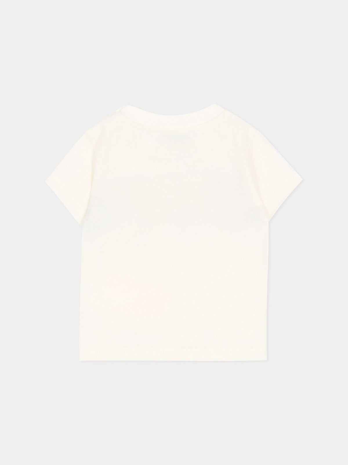 T-shirt avorio per neonato con stampa,Etro,GW8551 Z2081 177AR