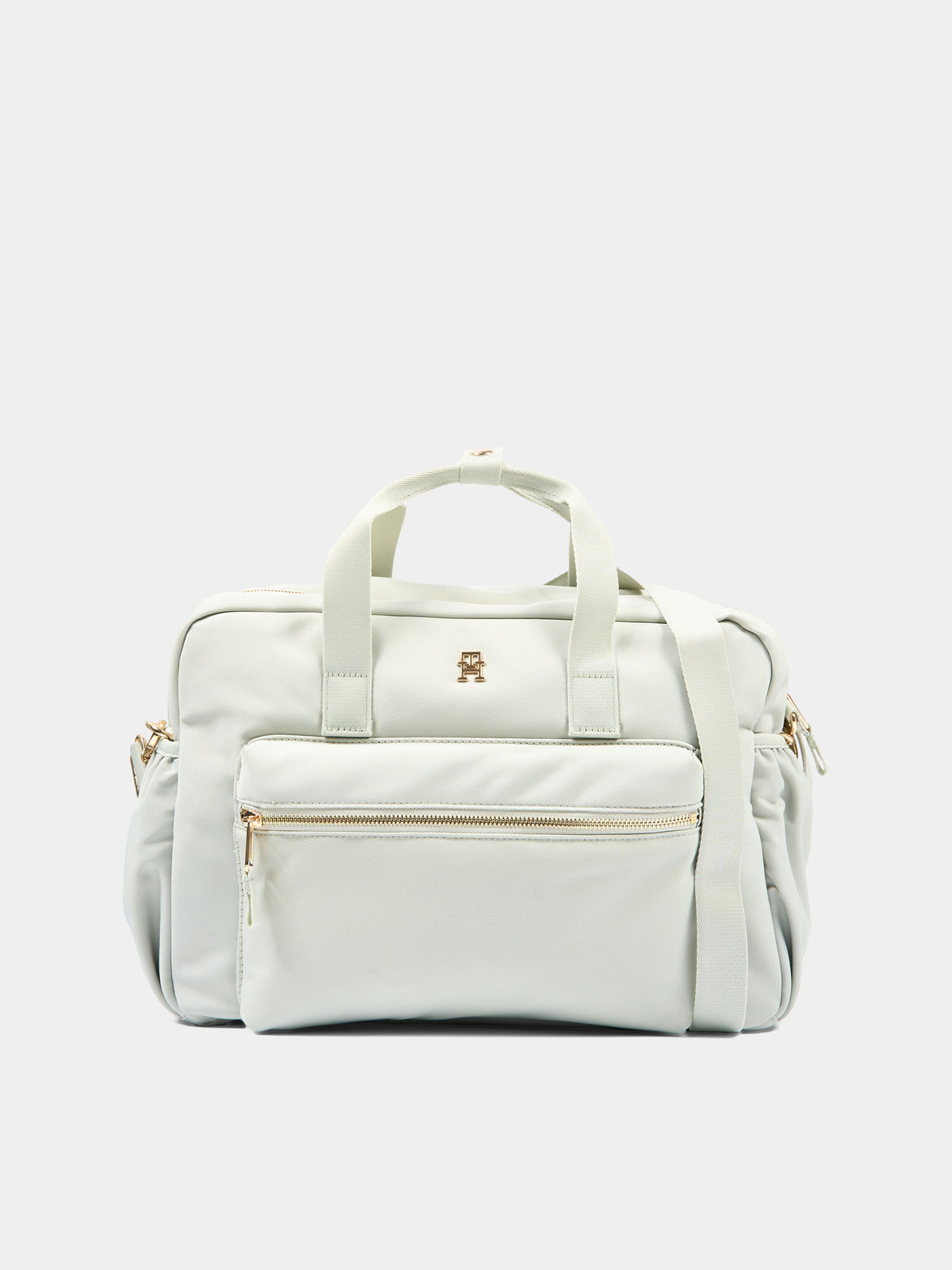 Borsa mamma verde per neonati con zip,Tommy Hilfiger Junior,AU0AU01997 M1C