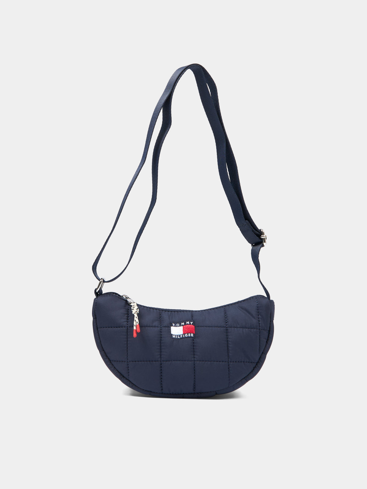Borsa blu per bambina con logo,Tommy Hilfiger Junior,KA0KA00040 DW6