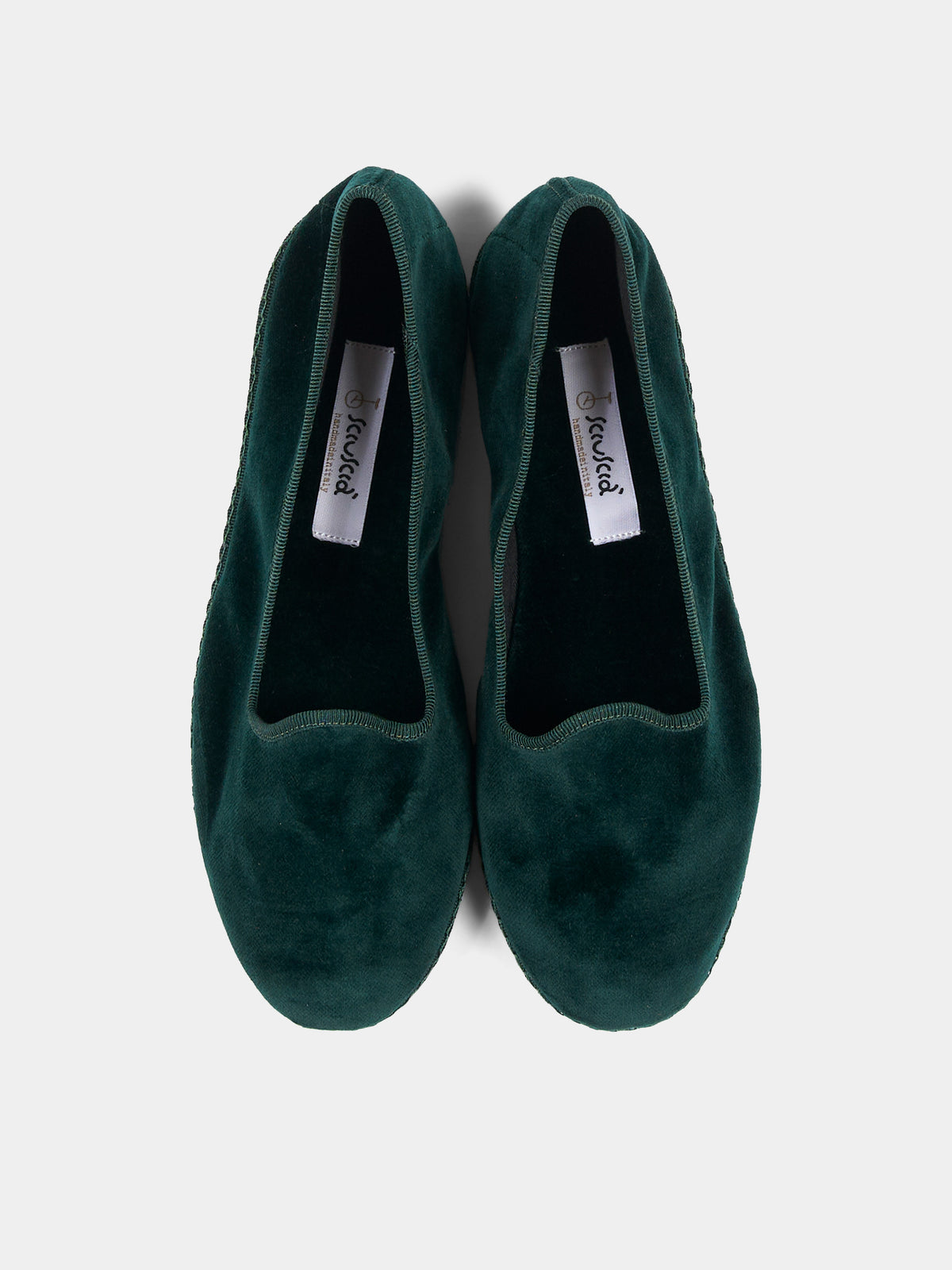 Mocassini verdi Tragara Velvet per bambini,Sciuscià,TRAGARA VELEVET GREEN