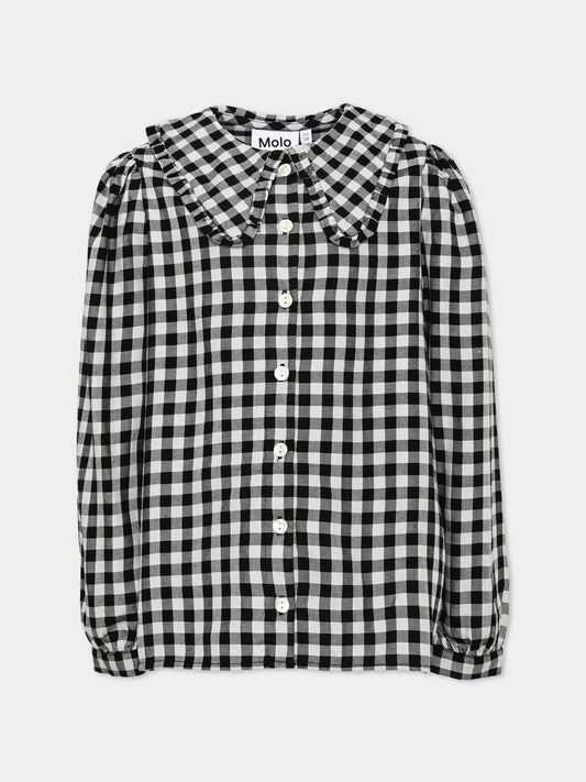Camicia a manica lunga Robbin per bambina,Molo,2W25C207 9439