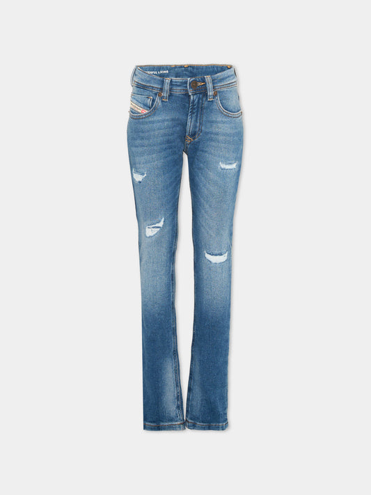 Jeans denim per bambino distressed,Diesel,J00993 KXBN1 K01