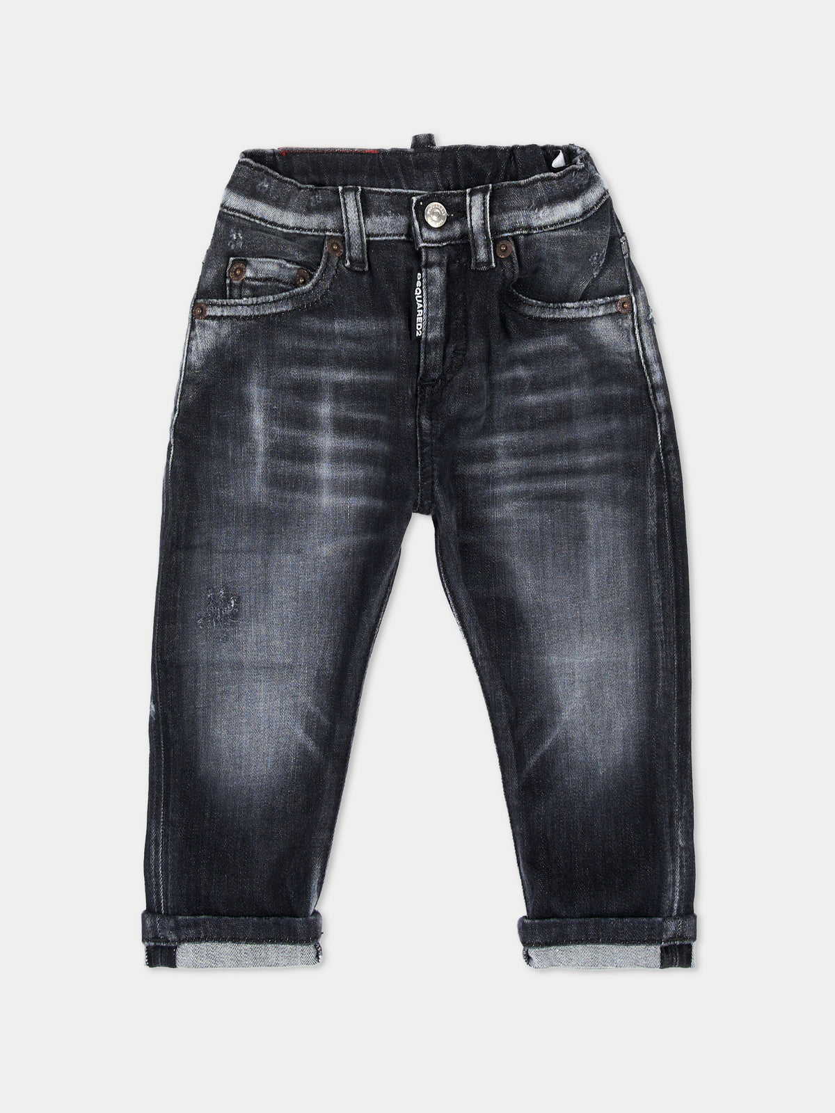 Jeans nero per neonato,Dsquared2,DQ01TC D0A0C DQ02