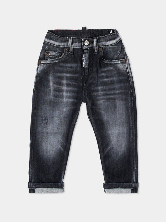 Jeans nero per neonato,Dsquared2,DQ01TC D0A0C DQ02