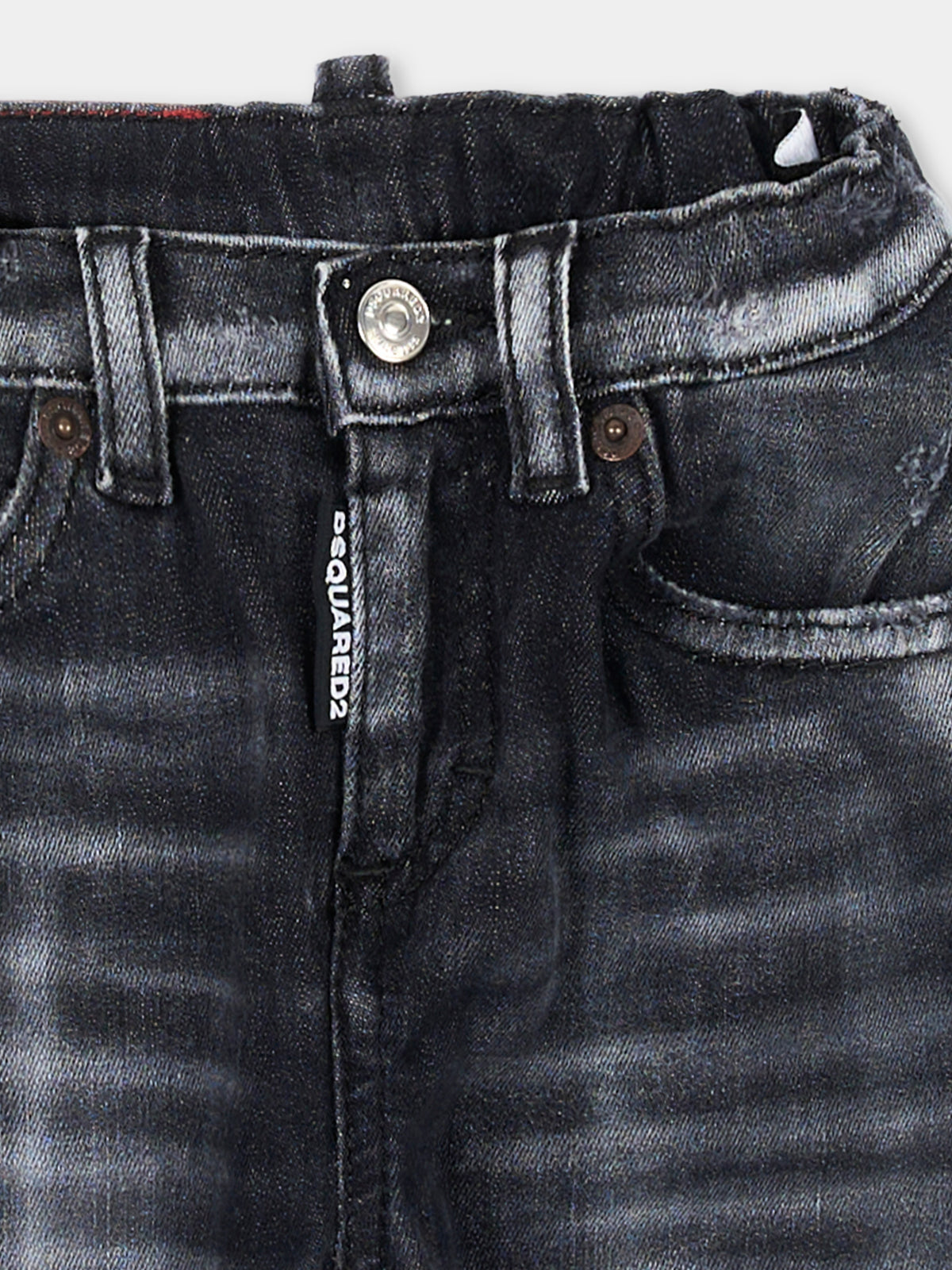 Jeans nero per neonato,Dsquared2,DQ01TC D0A0C DQ02