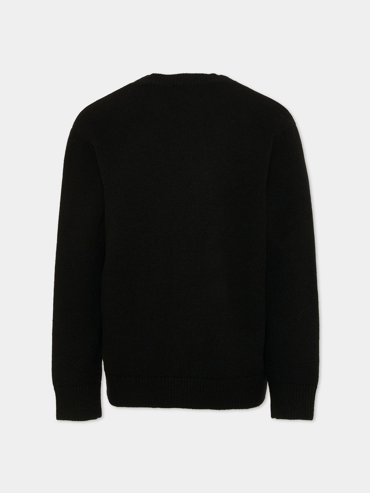 Cardigan nero per bambino con logo,Diesel,J02432 KYAYX K900