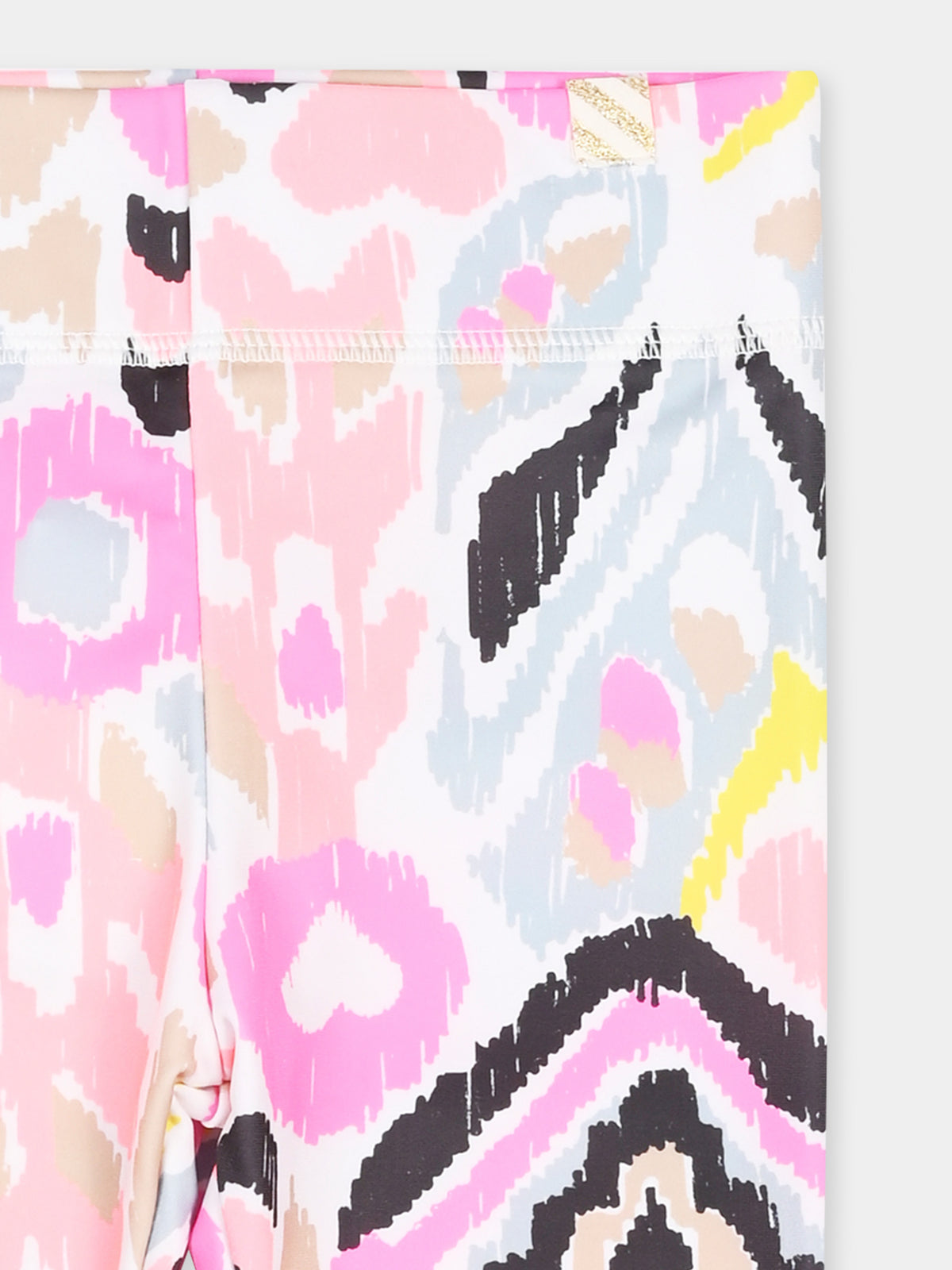 Leggings multicolor con cuori per bambina,Billieblush,U21335 473