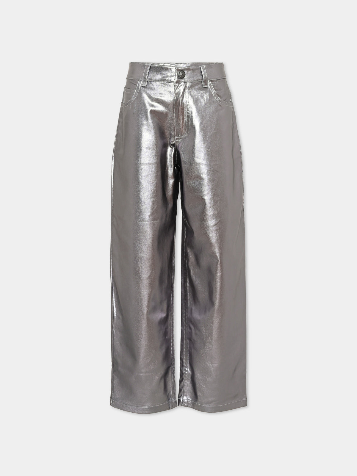 Pantaloni argento per bambina,Zadig & Voltaire Kids,X60452 007