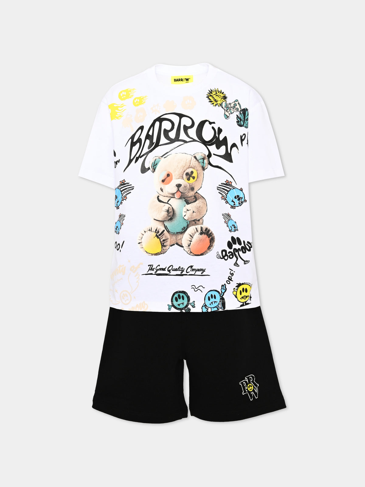 Completo sportivo corto per bambini con stampa,Barrow,S6BKJUTB260 OVP 002 110