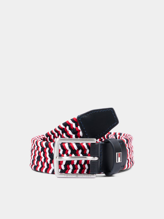 Cintura multicolor intrecciata per bambino,Tommy Hilfiger Junior,KA0KA00034 0EV