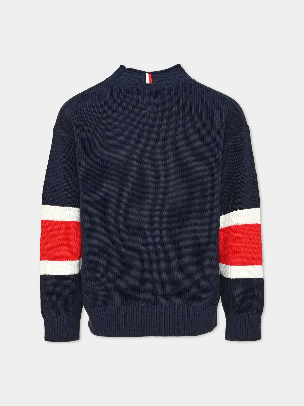 Maglione blu per bambino varsity,Tommy Hilfiger Junior,KB0KB10561 C1G