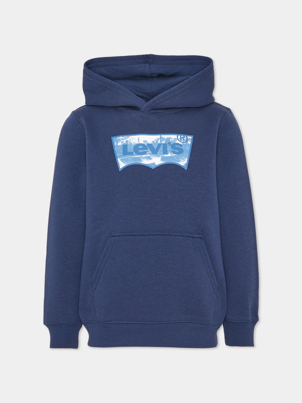 Felpa con cappuccio con logo per bambino,Levi's Kids,8ER750 BCF