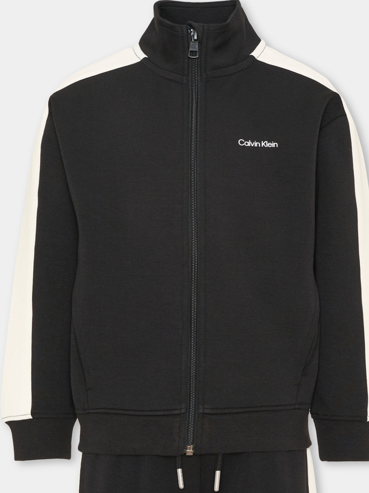 Completo sportivo lungo nero per bambino,Calvin Klein Kids,LVCKTJI17B BEH