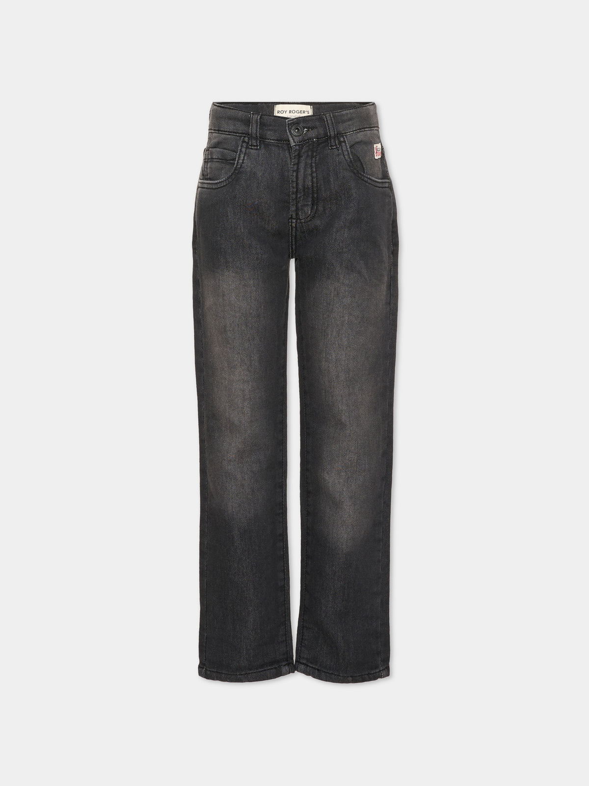 Jeans nero per bambino 5 tasche,Roy Roger's Kids,R F118 00 7020