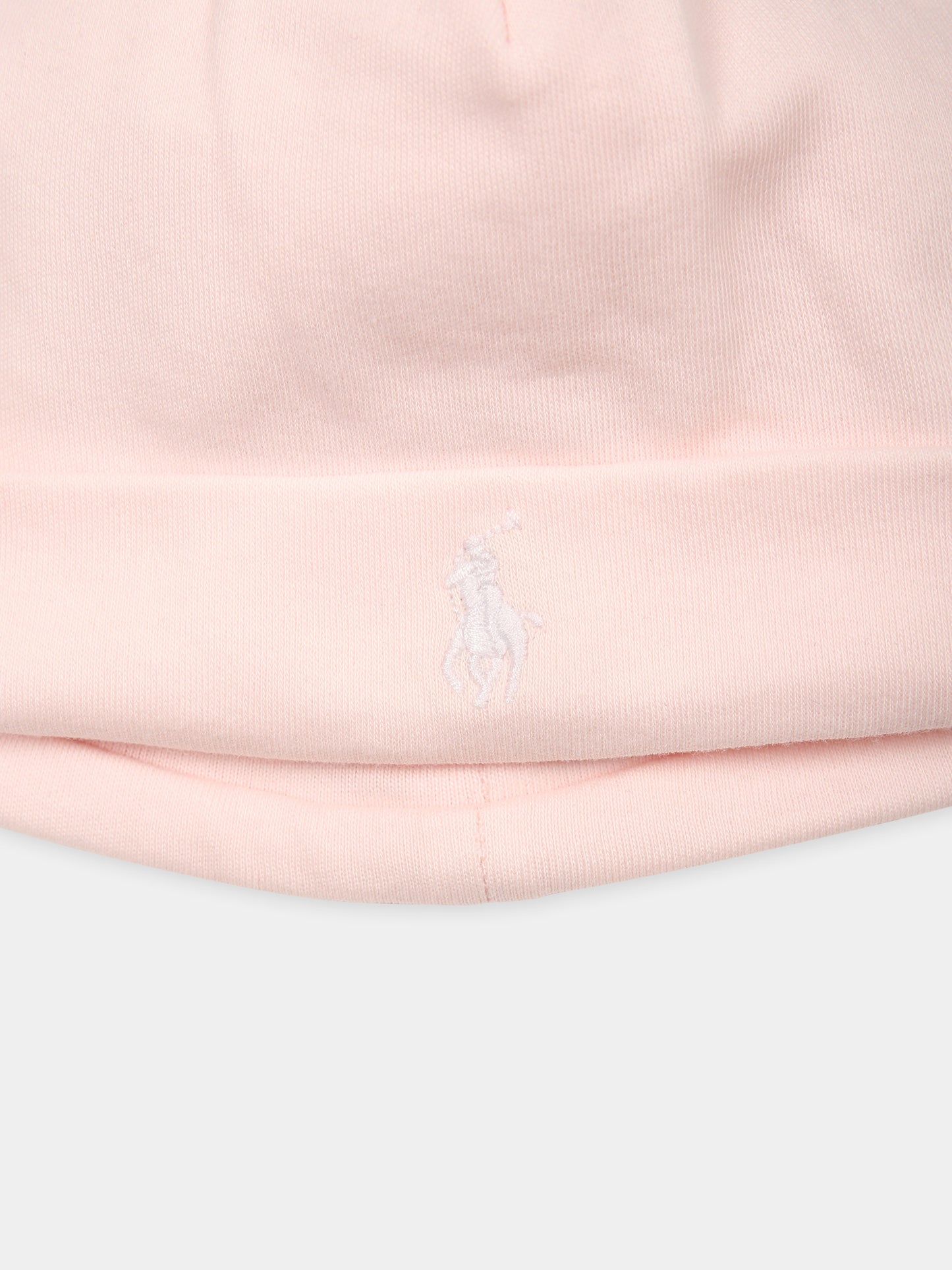 Cappello rosa con logo,Ralph Lauren Kids,552454002