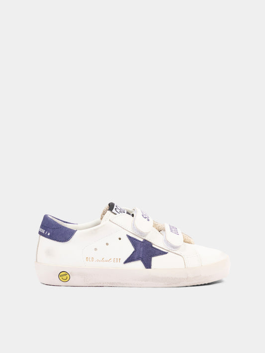 Sneakers blanches Old School pour enfants