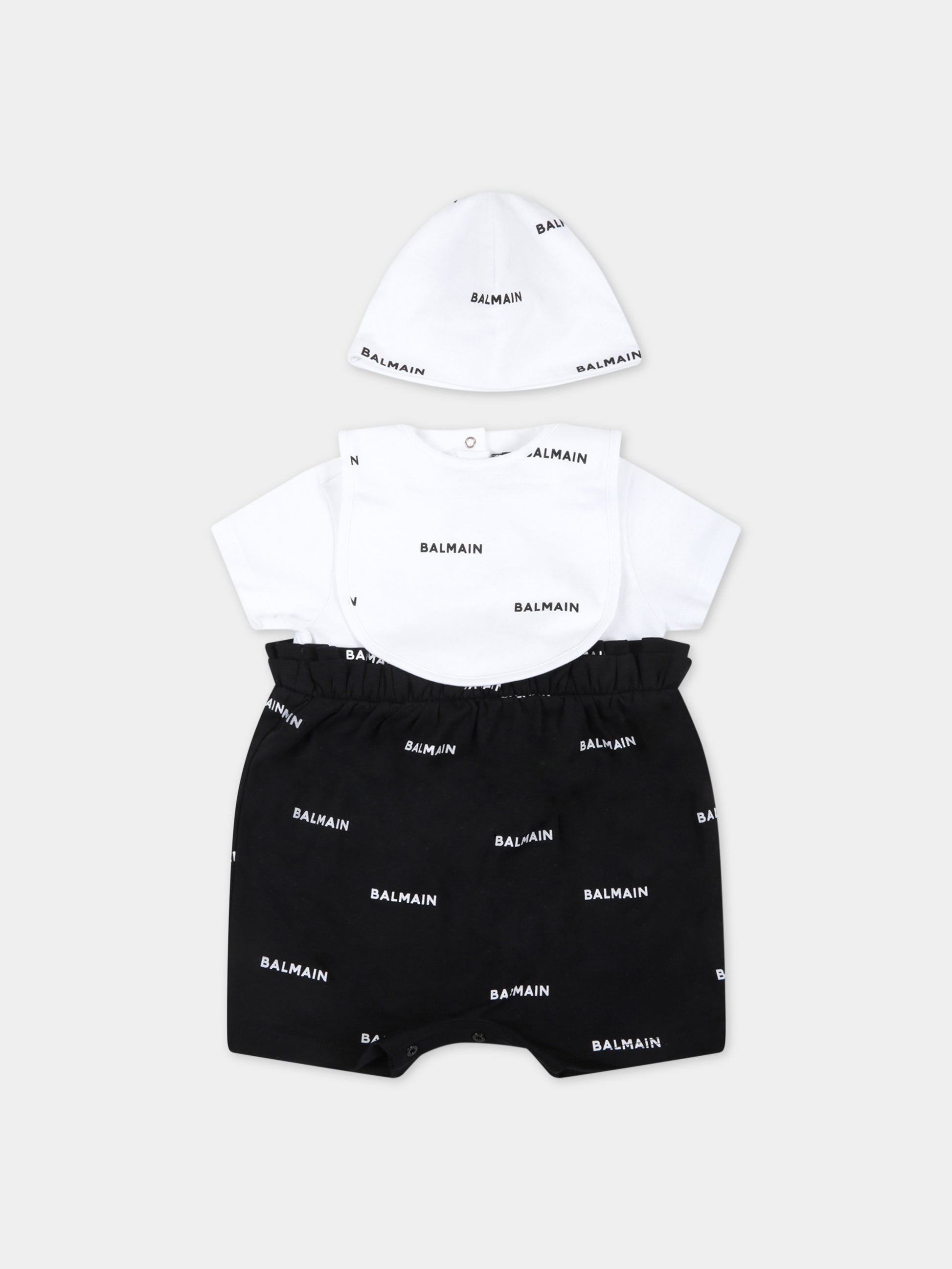 Set multicolor per neonati con loghi,Balmain Kids,6Q8831 Z0199 100NE