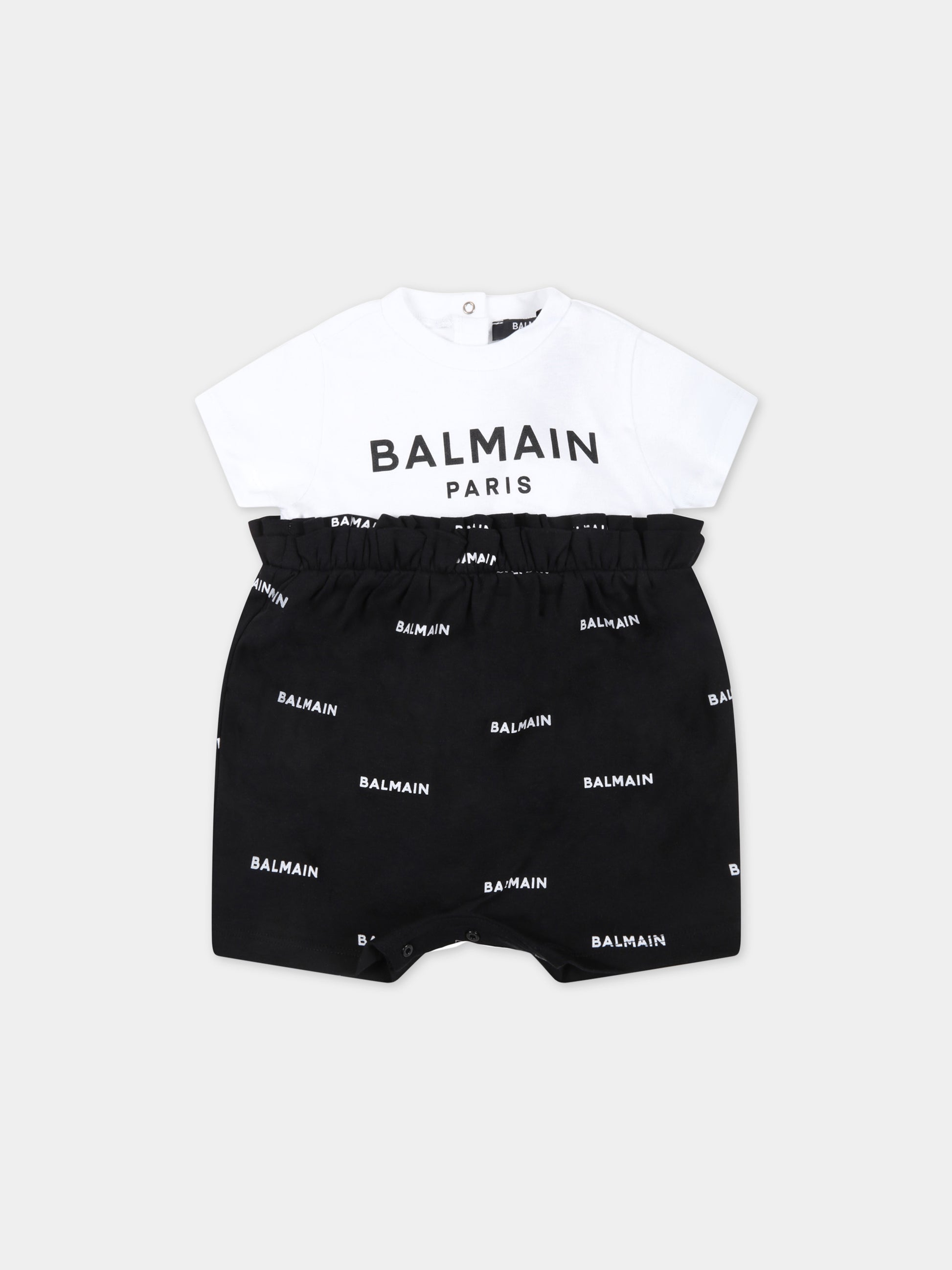 Set multicolor per neonati con loghi,Balmain Kids,6Q8831 Z0199 100NE