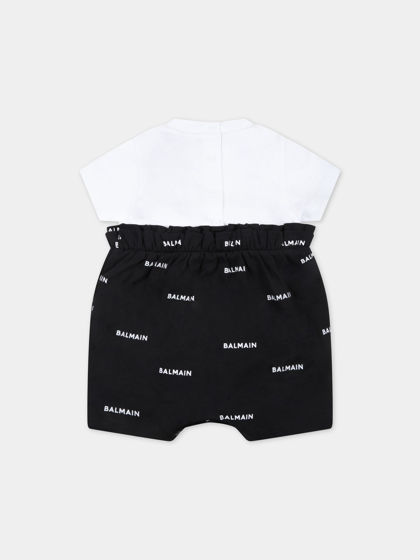 Set multicolor per neonati con loghi,Balmain Kids,6Q8831 Z0199 100NE