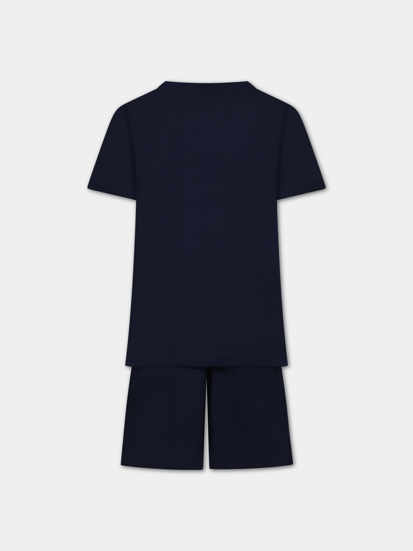 Pigiama blu per bambino,Ralph Lauren Kids,RL9P0029 9P0029 BCV