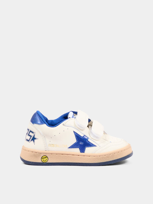 Sneakers blanches Ball Star Strap pour enfants