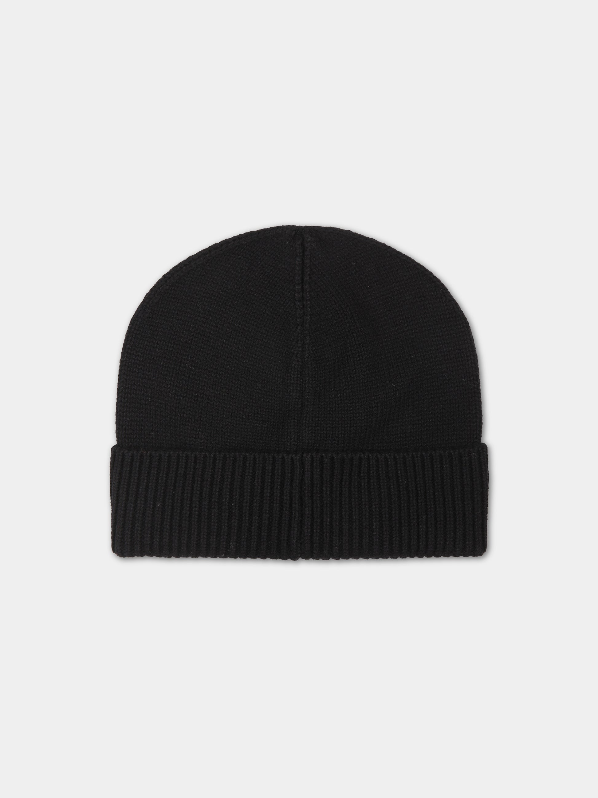 Berretto nero per bambino con logo,Dsquared2,DQ1806 D00WC D2F197U DQ900