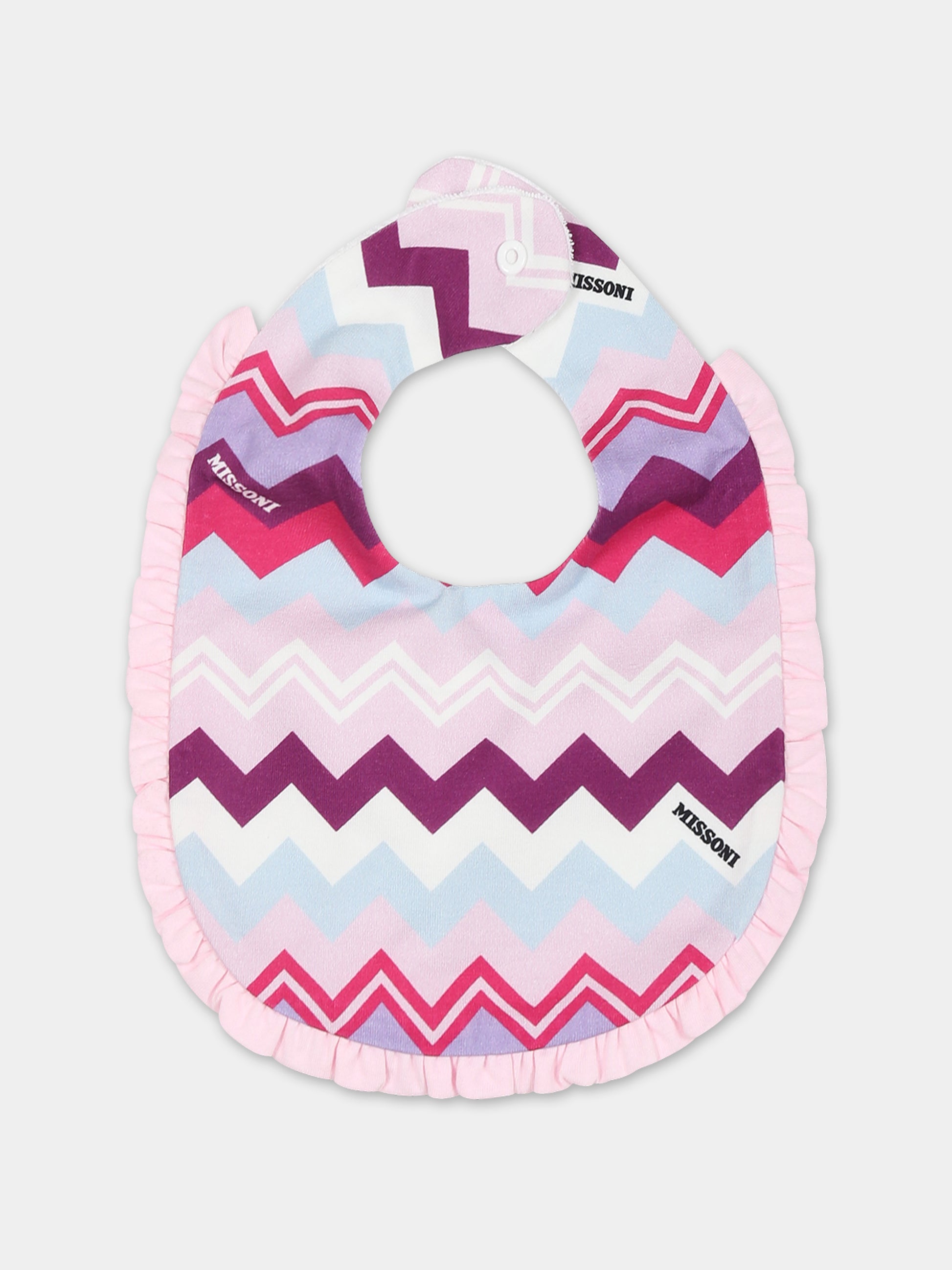 Set viola per neonata con logo,Missoni,MTB020 J0319 579MC