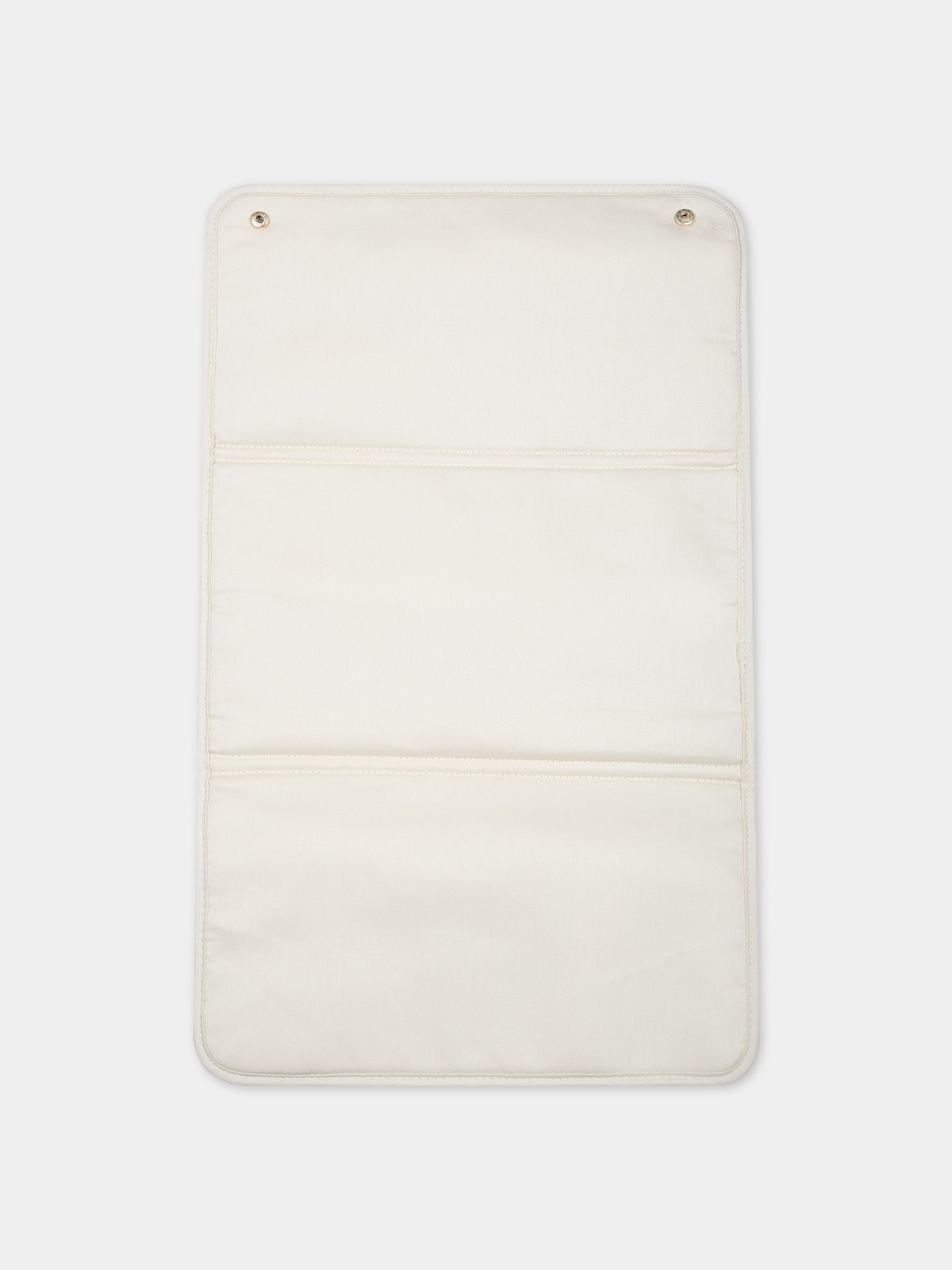 Borsa mamma beige per neonati con logo,Chloé Kids,C90406 Z40