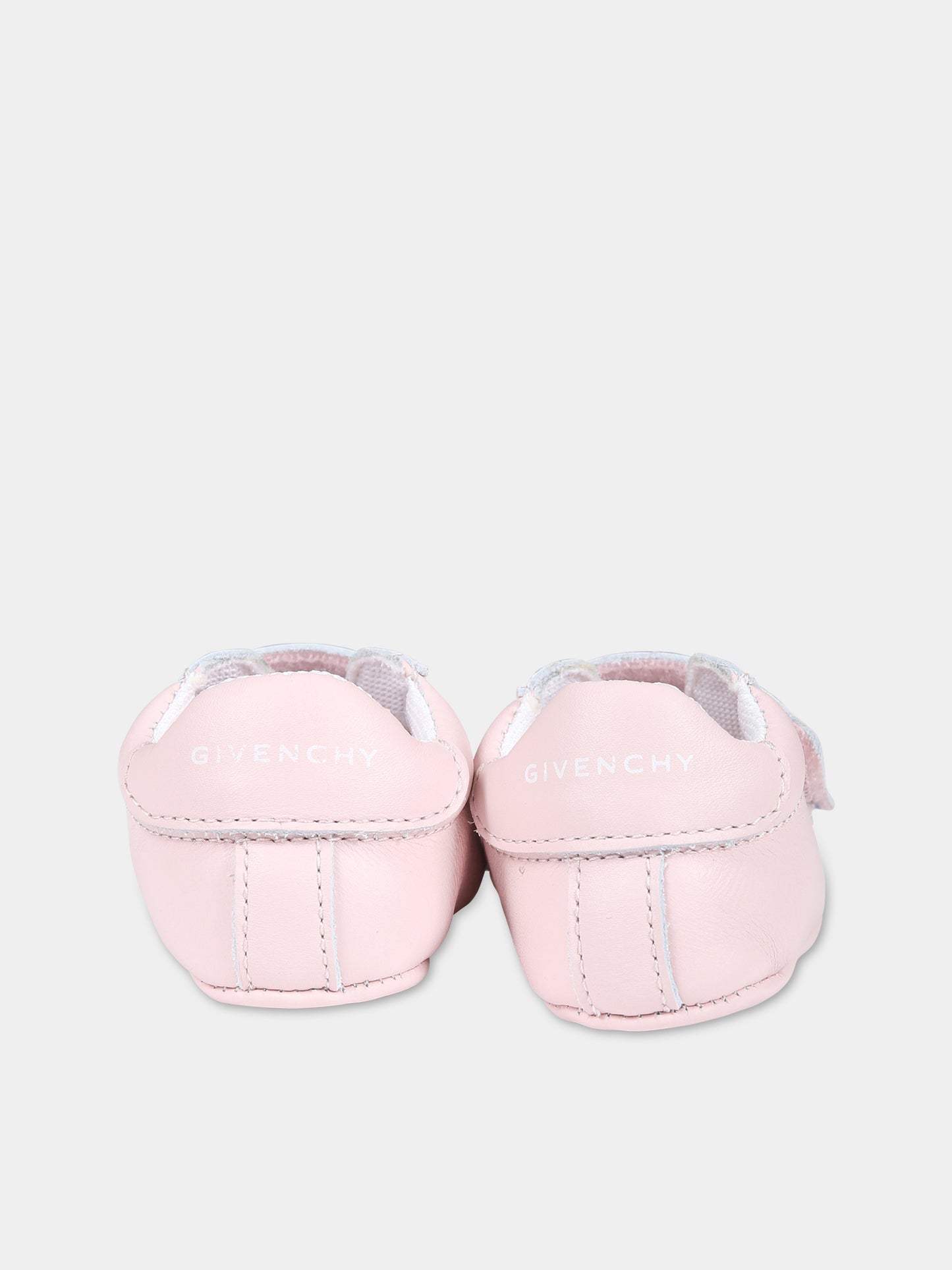 Sneakers rosa per neonata con logo,Givenchy Kids,H99048 44Z