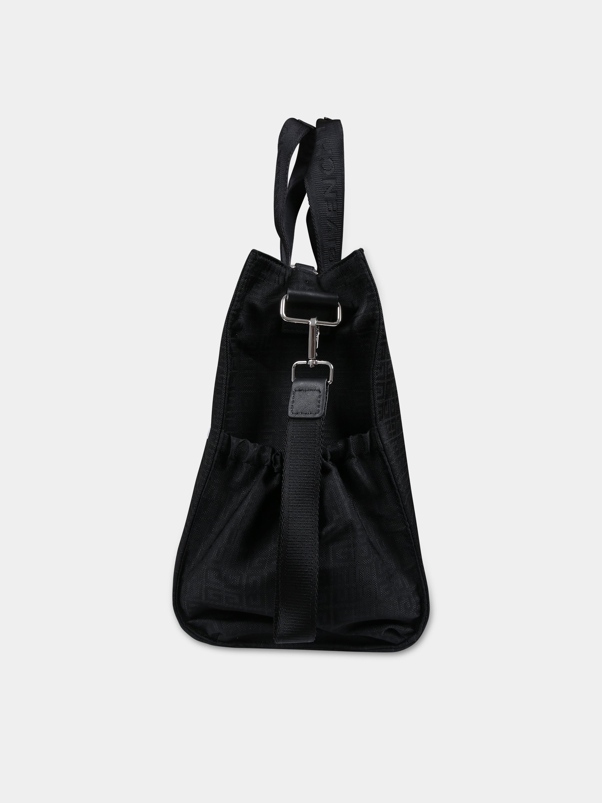 Borsa mamma nera per neonati,Givenchy Kids,H90187 09B