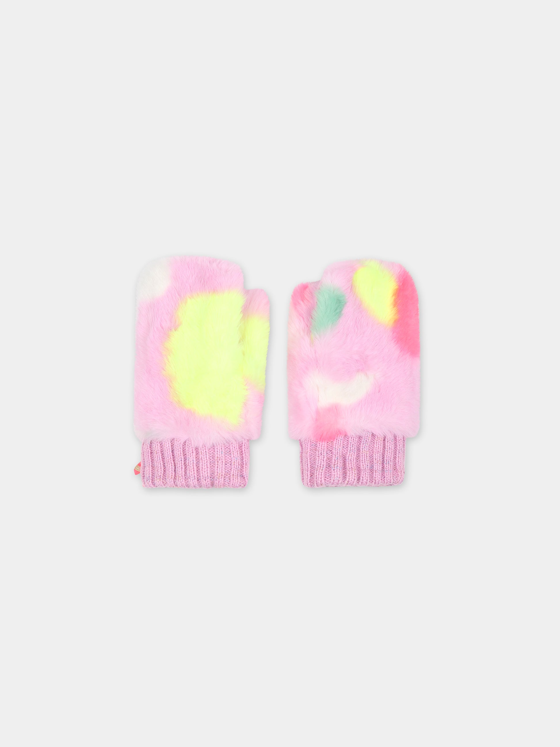 Guanti rosa per bambina,Billieblush,U11159 47C