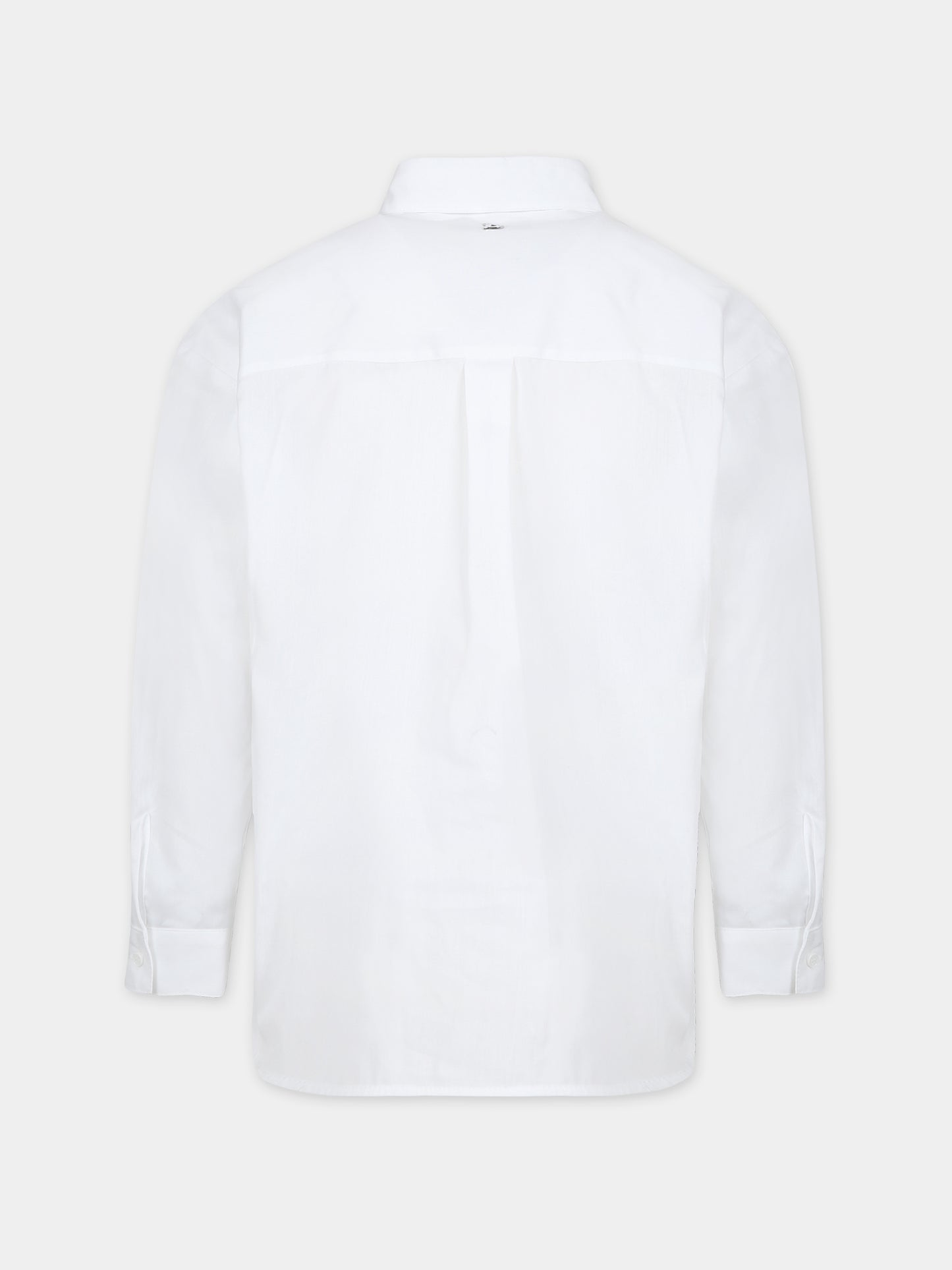 Camicia bianca per bambina,Dondup Kids,DFCA007 0 CA275 B000