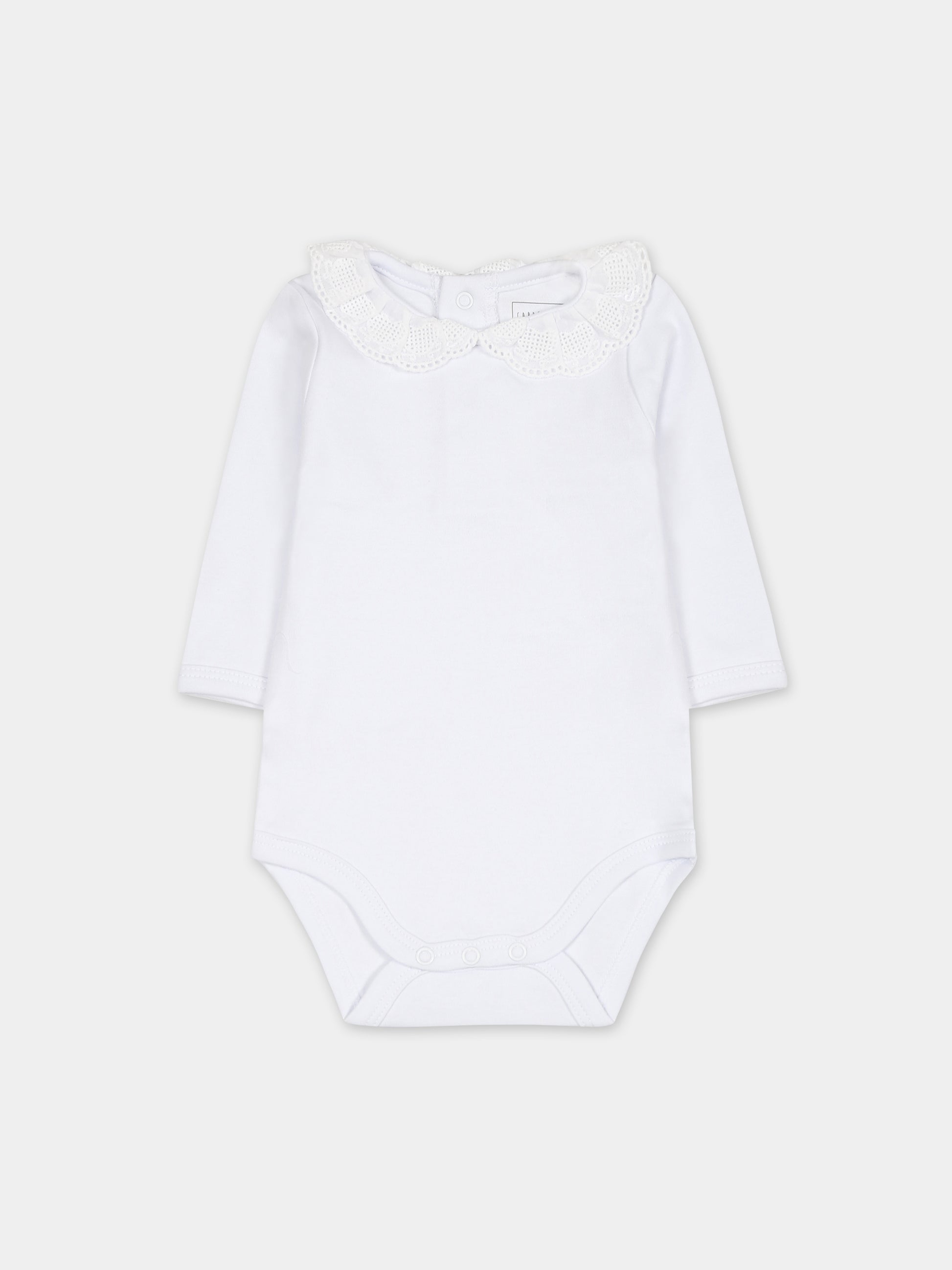 Body bianco per neonata con cuori,Carrement Beau,Y97286 10P