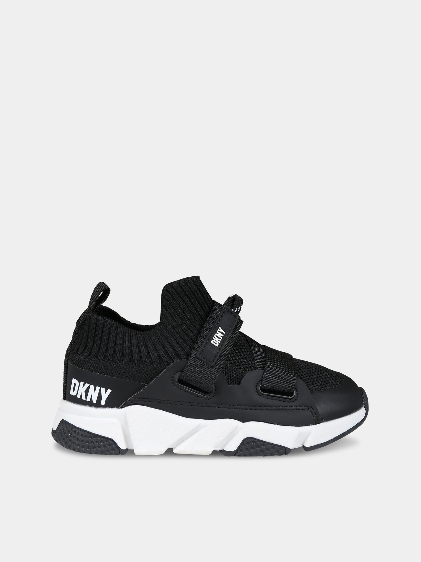 Sneakers nere per bambini con logo,Dkny,D59000 09B
